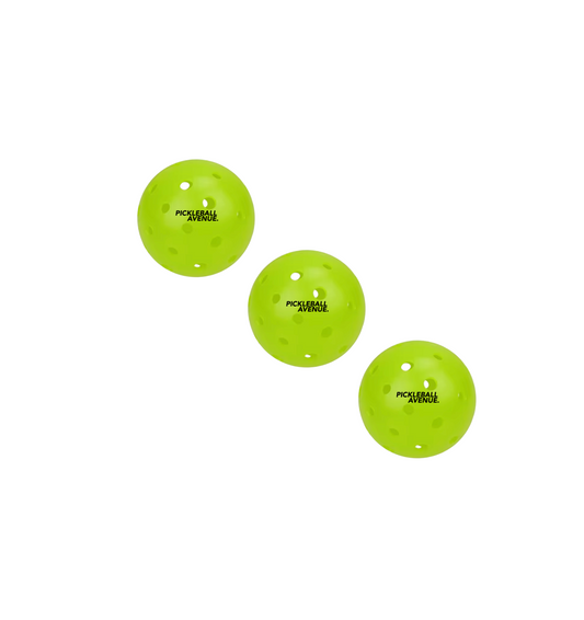 Pack de 3 balles Pickleball Avenue